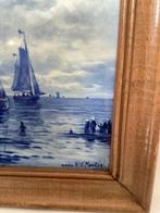 De Porceleyne Fles, Delft - naar H W Mesdag - Wandbord -, Antiek en Kunst