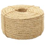 vidaXL Touw 8 mm 250 m 100% sisal, Doe-het-zelf en Bouw, Verzenden, Nieuw