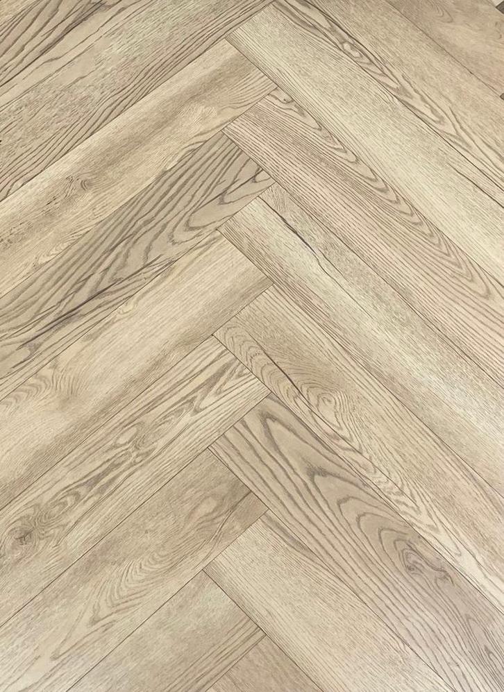Floorlife Bayside Visgraat laminaat eiken licht naturel, Doe-het-zelf en Bouw, Vloerdelen en Plavuizen, Ophalen of Verzenden
