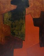 Serge Poliakoff (1900-1969) - Composition orange et verte -