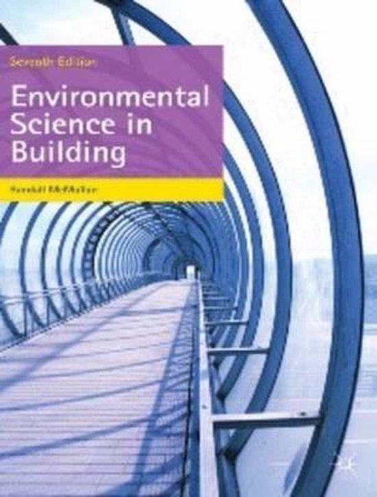 Environmental Science in Building 9780230290808, Livres, Langue | Anglais, Envoi
