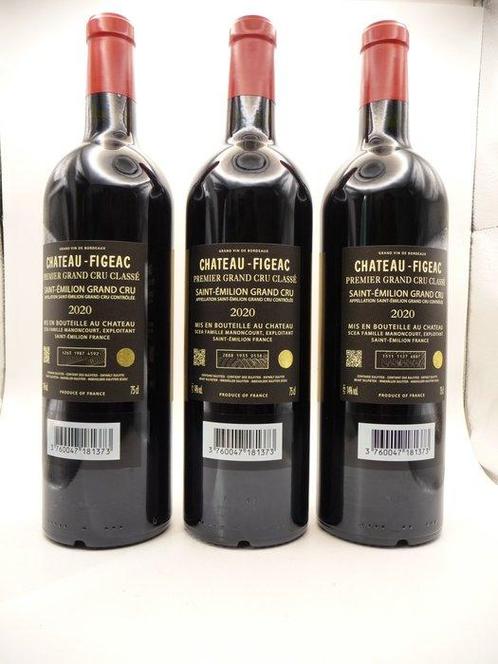 2020 Chateau-Figeac - Saint-Émilion Premier Grand Cru Classé, Verzamelen, Wijnen