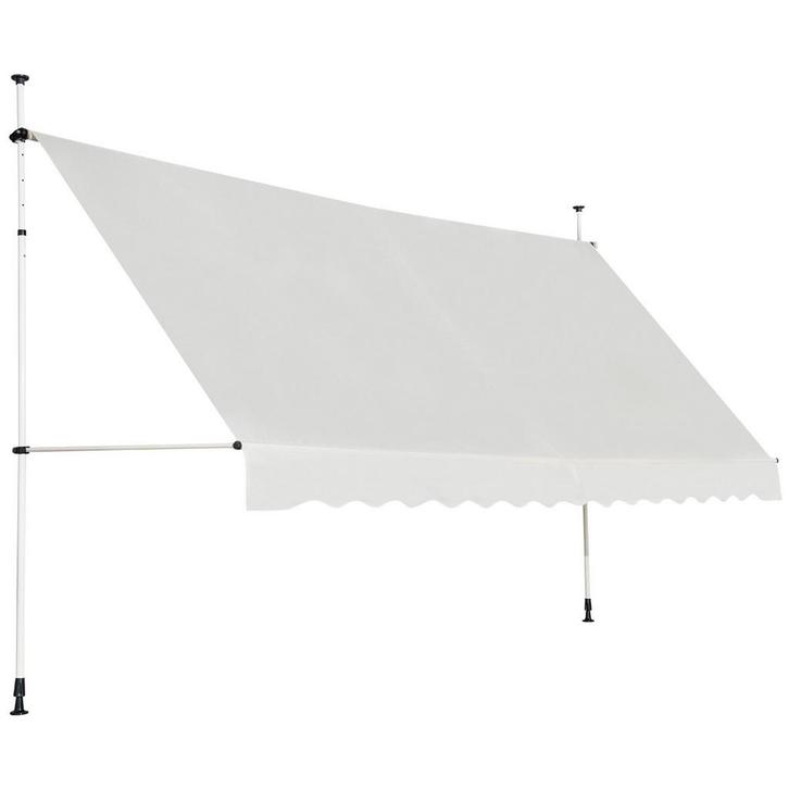 2dekans | Coast Zonneluifel - 200 x 300 cm - Beige, Tuin en Terras, Overige Tuin en Terras, Ophalen of Verzenden