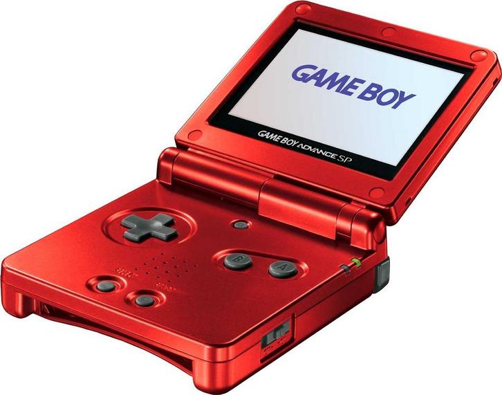Nintendo Game Boy Advance SP Rood (Nette Staat & Krasvrij..., Games en Spelcomputers, Spelcomputers | Nintendo Game Boy, Zo goed als nieuw