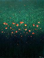 Parfen.D XL - NO RESERVE Emerald Poppy Field, Antiek en Kunst