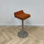 Satelliet barkruk met ring, zithoogte 82 cm , oranje -, Huis en Inrichting, Barkrukken, Gebruikt