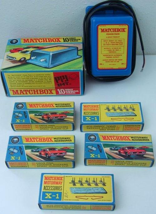 Matchbox - 1:64 - MB Motorway Power Pack PP-1 and 5 x, Hobby en Vrije tijd, Modelauto's | 1:5 tot 1:12