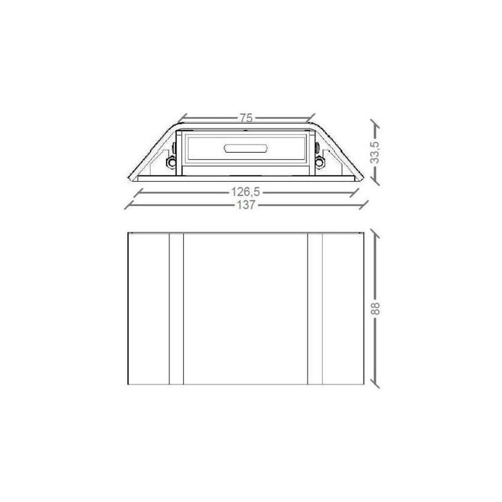 Dabu Tartaruga - Wandlamp, Huis en Inrichting, Lampen | Wandlampen, Nieuw, Verzenden