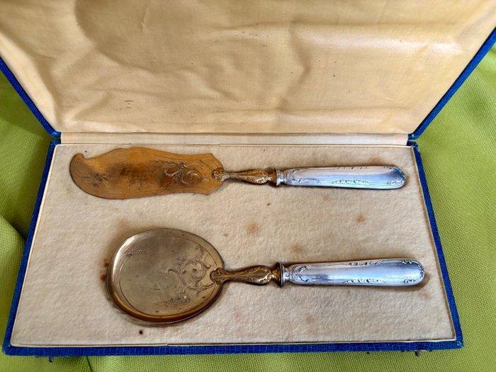 André Roberge - Dessertservies - .950 zilver, Antiek en Kunst, Antiek | Meubels | Tafels