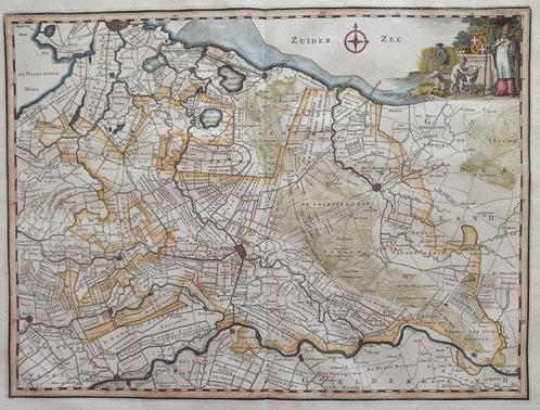Pays-Bas, Carte - Utrecht; Halma - Uitrecht - 1725, Livres, Atlas & Cartes géographiques