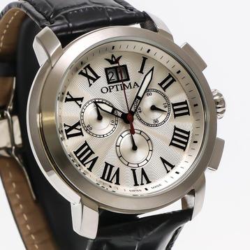 Optima - Swiss Chronograph - OSC392-SL-1 - Zonder