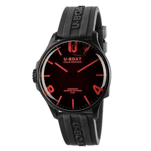 U-Boat - Watch Darkmoon 44 Red Sapphire IP Black - All Taxes, Bijoux, Sacs & Beauté, Montres | Hommes