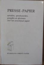 Presse-papier 9789090005508, Livres, Livres Autre, Chris Schriks, Verzenden