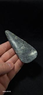 Neolithisch Jasper magnifique hache polie serpentine jaspe, Verzamelen