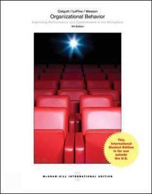 Organizational Behavior 9781259252204 Jeffery Lepine, Boeken, Taal | Engels, Gelezen, Verzenden