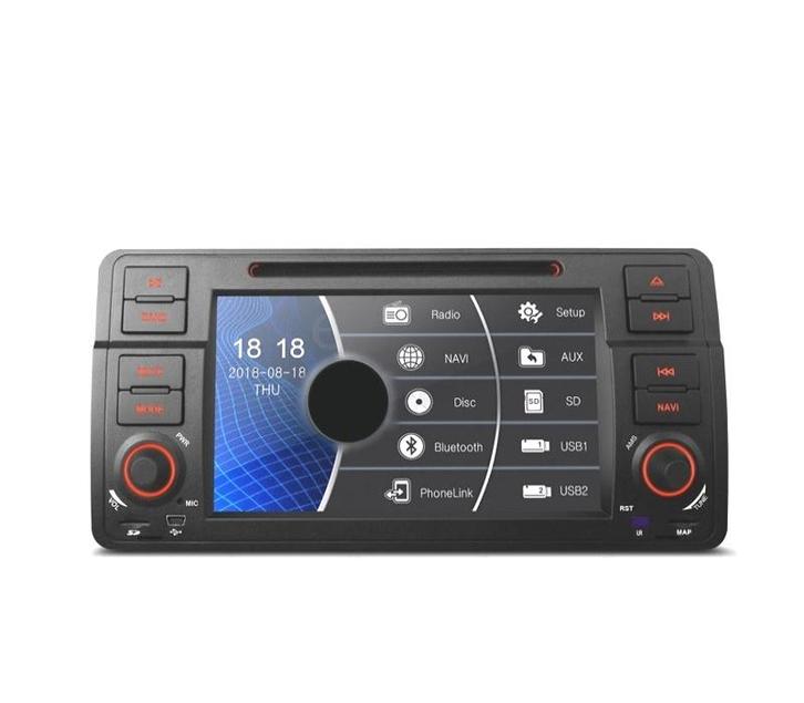 AUTORADIO 2DIN 7 POUR BMW SÉRIE 3 E46 98-06 USB GPS TACTIL, Auto diversen, Autonavigatie, Verzenden