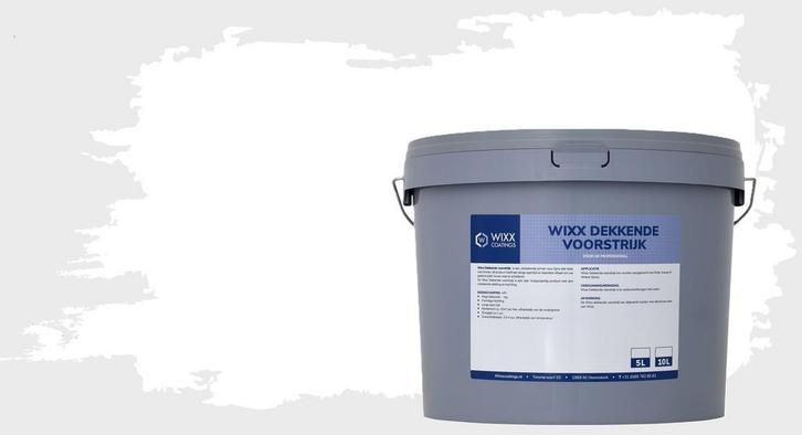 Wixx Dekkende Voorstrijk Wit 5L, Bricolage & Construction, Peinture, Vernis & Laque, Envoi