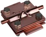 Dehn Cross Unit Copper For Round 8-10mm FL 30-40mm, Verzenden