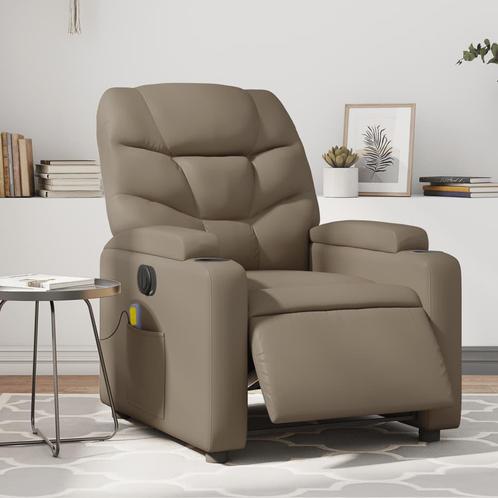 vidaXL Massagestoel verstelbaar elektrisch kunstleer, Huis en Inrichting, Fauteuils, Nieuw, Verzenden