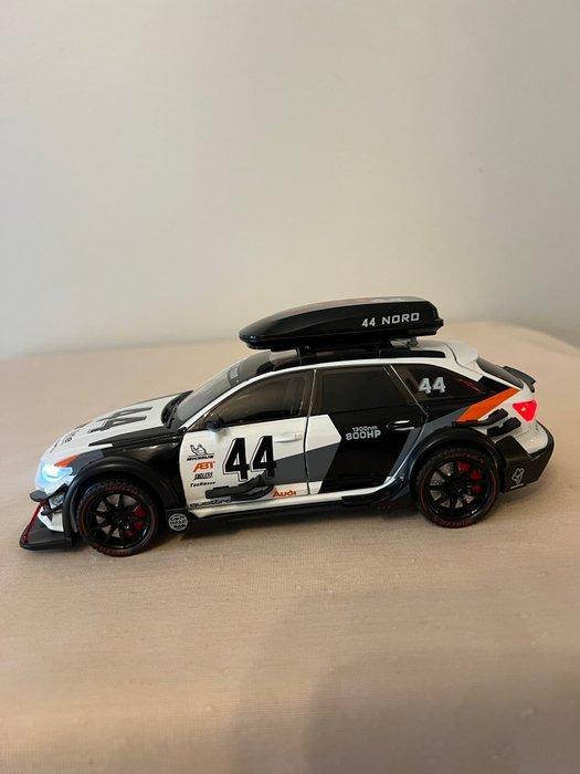 1:24 - Modelauto - Audi RS6 S line rally/street version, Hobby & Loisirs créatifs, Voitures miniatures | 1:5 à 1:12