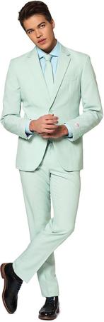 OppoSuits Kostuum Magic Mint maat Maat 52/54 (L) Heren, Kleding | Heren, Maat 52/54 (L), Verzenden, Opposuits, Nieuw