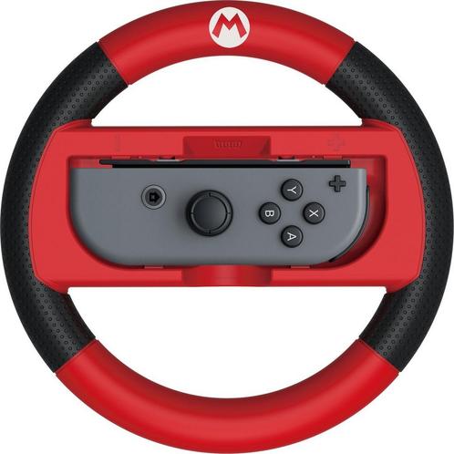 HORI - Nintendo Switch Mario Kart 8 Deluxe Wheel Attachme..., Games en Spelcomputers, Spelcomputers | Nintendo Switch, Zo goed als nieuw