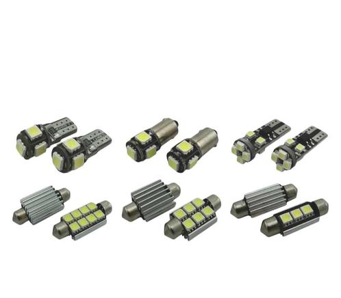 KIT 17 AMPOULES LED INTÉRIEUR POUR RENAULT MEGANE II 2 MK2 B, Auto-onderdelen, Verlichting, Verzenden