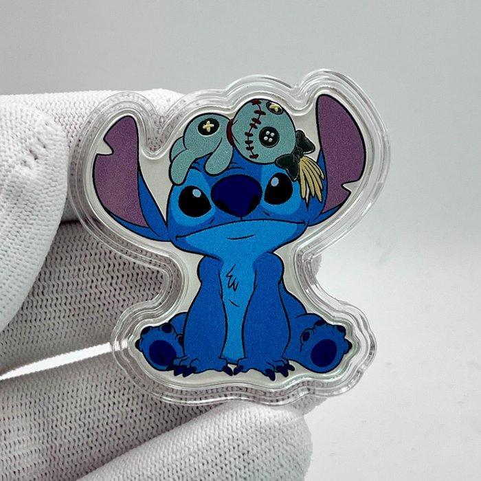 Niue. 2 Dollars 2025 – Disney – Stitch & Scrump “Ohana” – 1, Postzegels en Munten, Munten | Europa | Niet-Euromunten