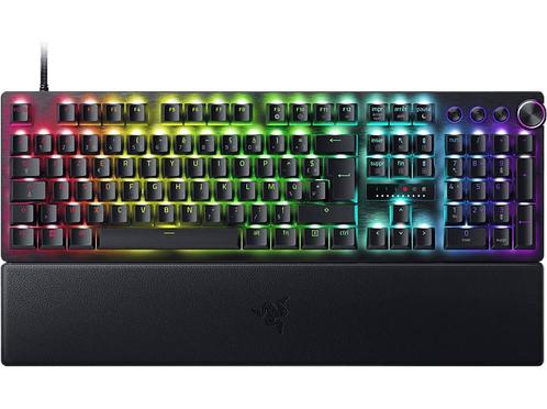Razer -  Gaming Toetsenbord Huntsman V3 Pro Azerty Zwart, Computers en Software, Toetsenborden, Bedraad, Azerty, Nieuw, Verzenden