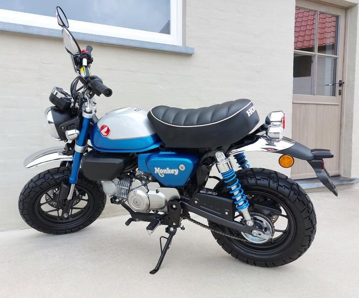 Honda Monkey 125cc **2700km!!*Tyga uitlaat*Nieuwestaat**, Motoren, Motoren | Honda, Minimaal motorrijbewijs A1, 1 cilinder, 11 kW of minder