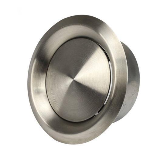 RVS ventilatieventiel Ø 200 mm met klemveren, Doe-het-zelf en Bouw, Ventilatie en Afzuiging, Verzenden