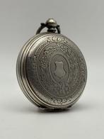 Antike fein Silber Taschenuhr - mechanischer, Nieuw