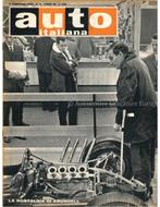 1965 AUTO ITALIANA MAGAZINE 06 ITALIAANS, Livres, Autos | Brochures & Magazines, Ophalen of Verzenden