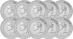 10 Onces troy - Argent .999 - Kangourou 2025 - 311 gram -