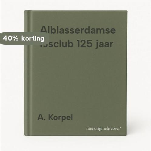 Alblasserdamse IJsclub 125 jaar 9789071287312 A. Korpel, Boeken, Geschiedenis | Stad en Regio, Zo goed als nieuw, Verzenden