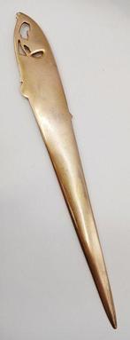 H.Boyer - Briefopener - Gepatineerd brons