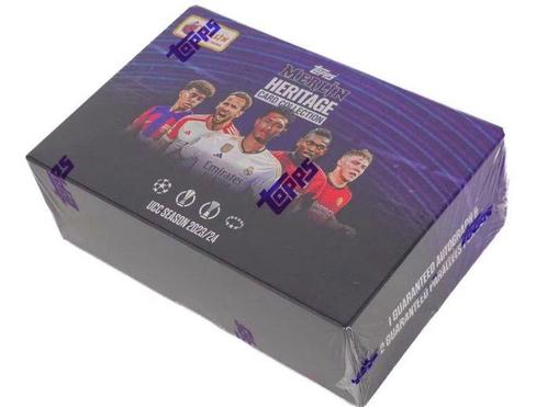 2023/24 Topps Merlin Heritage 1 Autograph x Box - Guarantee, Verzamelen, Stickers