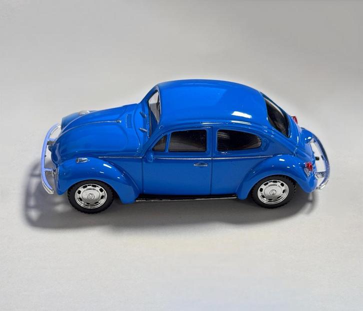 Schaalmodel VW Kever (schaal 1:43, ca. 10x4x3 cm, blauw), Doe-het-zelf en Bouw, Gereedschap | Overige machines, Nieuw, Verzenden