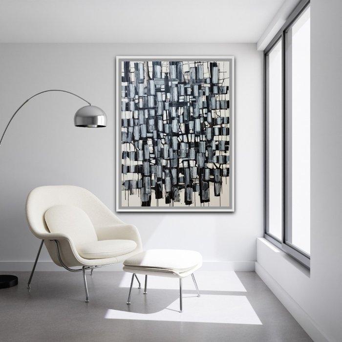 Natia Antadze - Abstrakte Komposition - XXL, Antiek en Kunst, Kunst | Schilderijen | Modern