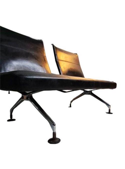 Vitra - Antonio Citterio - Canapé - Aluminium, Cuir - Zone, Antiek en Kunst, Antiek | Meubels | Stoelen en Sofa's