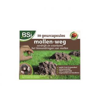 Mollenverjager | BSI | 50 stuks (Geurzakjes), Dieren en Toebehoren, Overige Dieren-accessoires, Verzenden