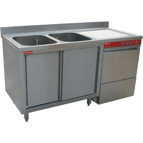 Horeca Vaatwasser | Met Spoeltafel | Op Kast + Schuifdeuren, Zakelijke goederen, Horeca | Keukenapparatuur, Nieuw in verpakking