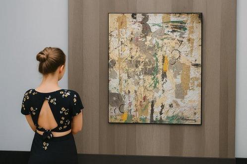 Castagna Maurizio 1961 (XL) - DENTRO IL NEUTRINO, Antiek en Kunst, Kunst | Schilderijen | Modern