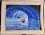 Ettore Gianni (XIX-XX) - Capri la grotta azzurra