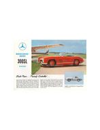 1960 MERCEDES BENZ 300 SL ROADSTER LEAFLET ENGELS (USA), Nieuw