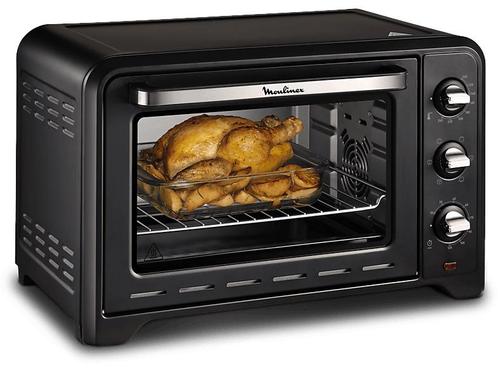 Moulinex -  Mini Oven  - Zwart, Elektronische apparatuur, Ovens, Vrijstaand, Nieuw, 60 cm of meer, 60 cm of meer, Verzenden