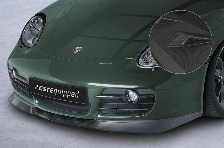 Cup spoilerlip met ABE voor Porsche 987c Cayman CSL609-M, Auto-onderdelen, Carrosserie, Nieuw, Verzenden