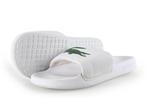 Lacoste Slippers in maat 43 Wit | 5% extra korting, Kleding | Heren, Schoenen, Slippers, Verzenden, Zo goed als nieuw, Wit