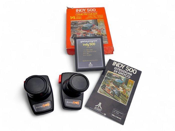 Atari - Serie Race Cars - Videogame: Indy 500 con 2x Driving, Games en Spelcomputers, Spelcomputers | Overige Accessoires