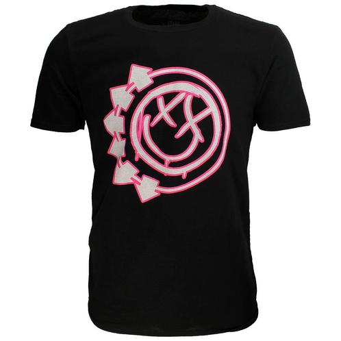 Blink-182 Six Arrow Smiley Band T-Shirt - Officiële, Kleding | Heren, T-shirts